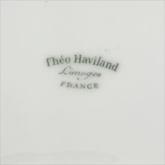 Vintage Theodore Haviland Limoges France Oval Serving Plate Platter Floral - Picture 4 of 4